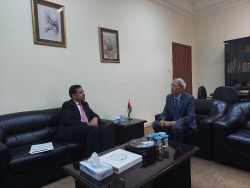 Đại sứ Việt Nam tại Saudi Arabia Đặng Xuân Dũng công tác tại Jordan