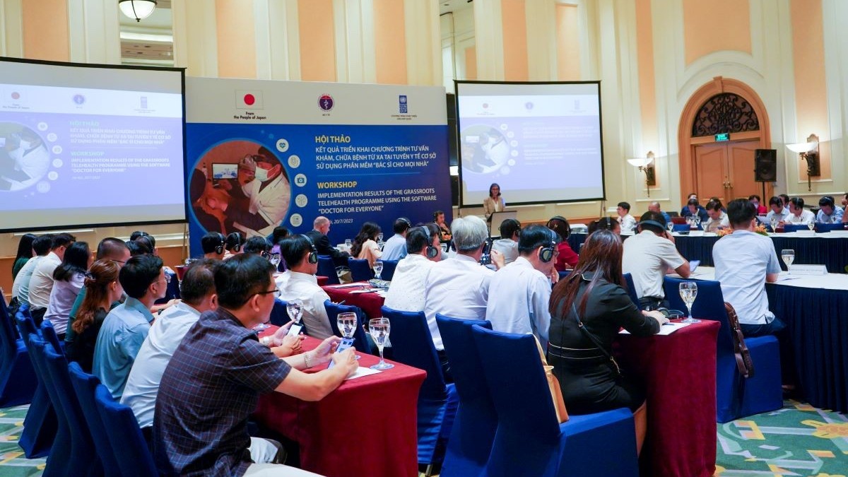 Sáng kiến y tế từ xa 'Bác sĩ cho mọi nhà' minh chứng vai trò của chuyển đổi số, thúc đẩy bình đẳng tiếp cận chăm sóc sức khỏe tại Việt Nam