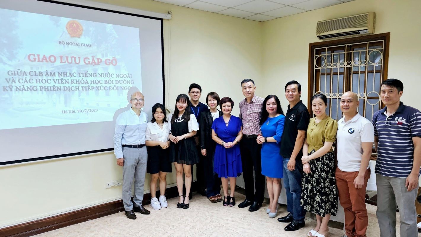 Tăng cường kết nối bằng giao lưu âm nhạc nước ngoài