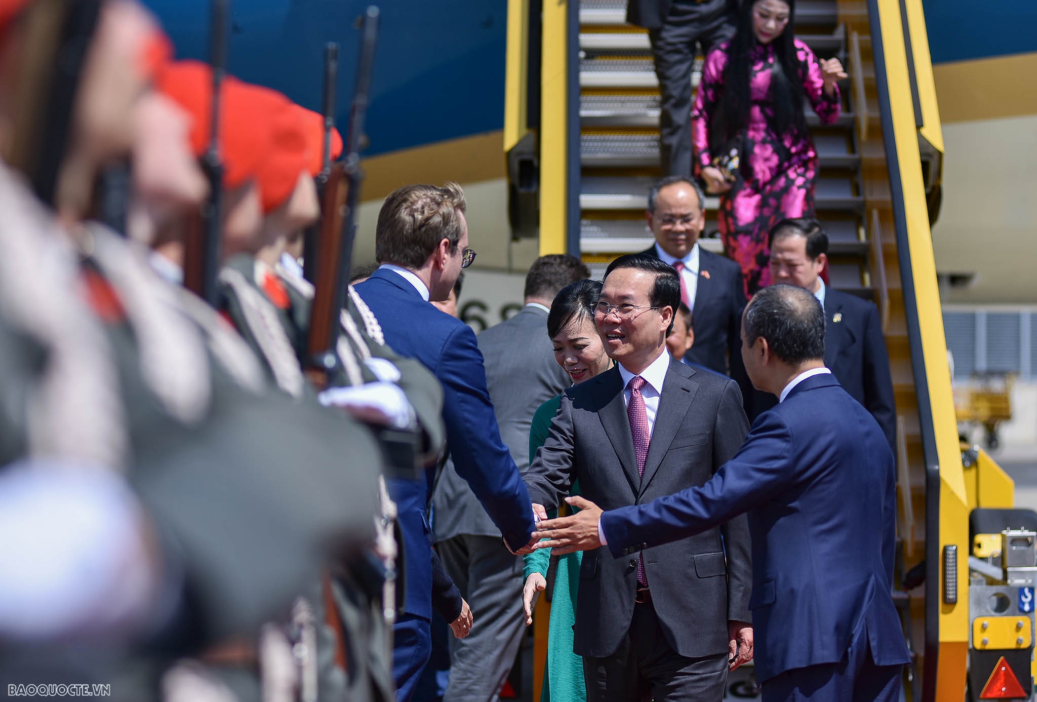 Những hình ảnh ấn tượng của Chủ tịch nước Võ Văn Thưởng trong chuyến thăm chính thức Áo Những hình ảnh ấn tượng của Chủ tịch nước Võ Văn Thưởng trong chuyến thăm chính thức Áo