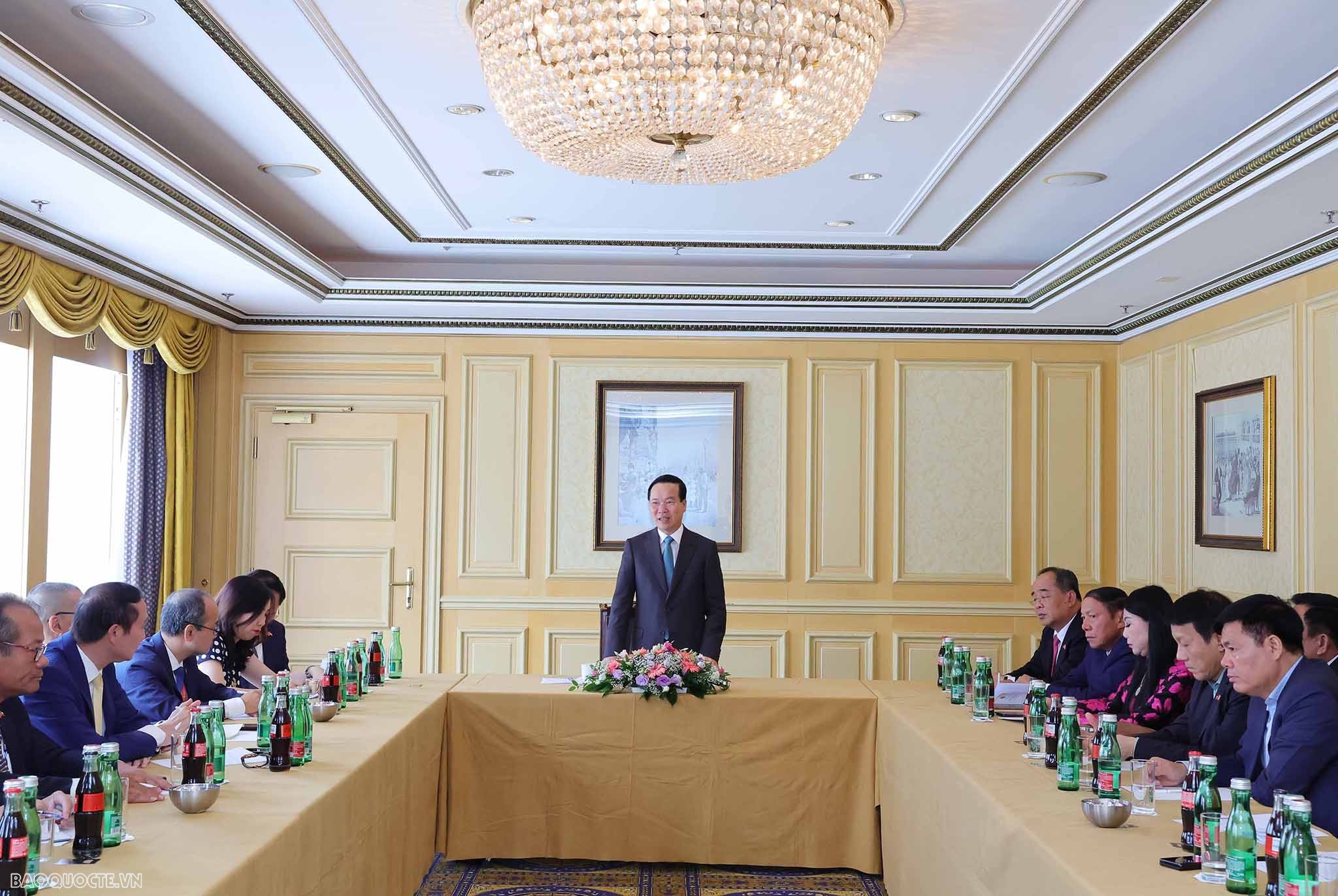 Chủ tịch nước: Cần coi trọng và hết sức nỗ lực giúp đỡ bà con kiều bào, nâng cao vị thế của cộng đồng ở châu Âu