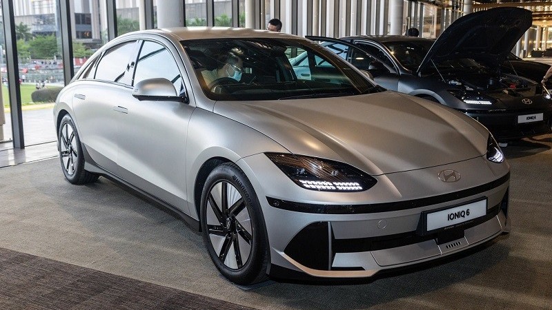 Cận cảnh Hyundai Ioniq 6 ra mắt tại Malaysia, giá từ 1,47 tỷ đồng