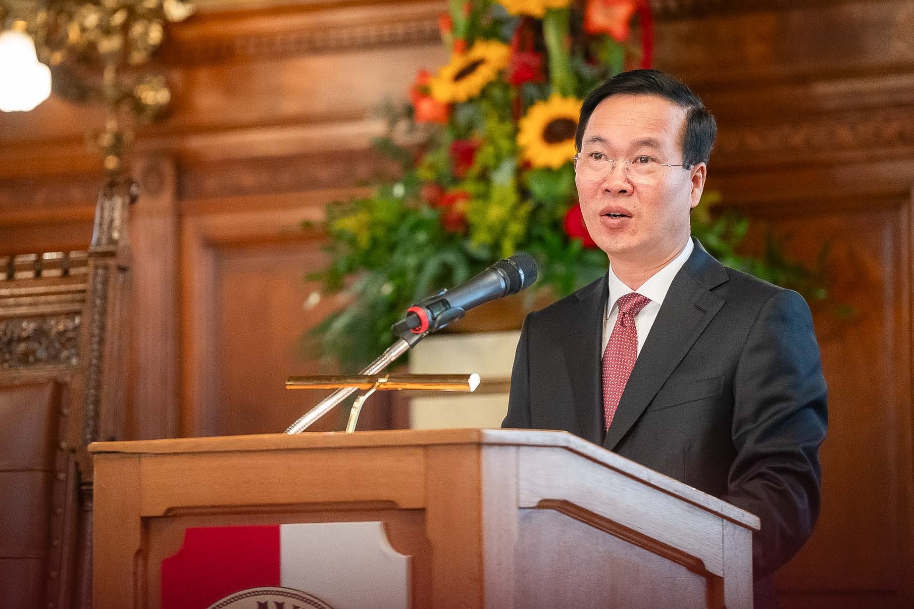 Những hình ảnh ấn tượng của Chủ tịch nước Võ Văn Thưởng trong chuyến thăm chính thức Áo Những hình ảnh ấn tượng của Chủ tịch nước Võ Văn Thưởng trong chuyến thăm chính thức Áo