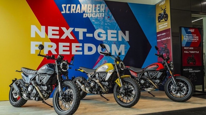 Cận cảnh Ducati Scrambler 2023 ra mắt tại Việt Nam, giá từ 379 triệu đồng