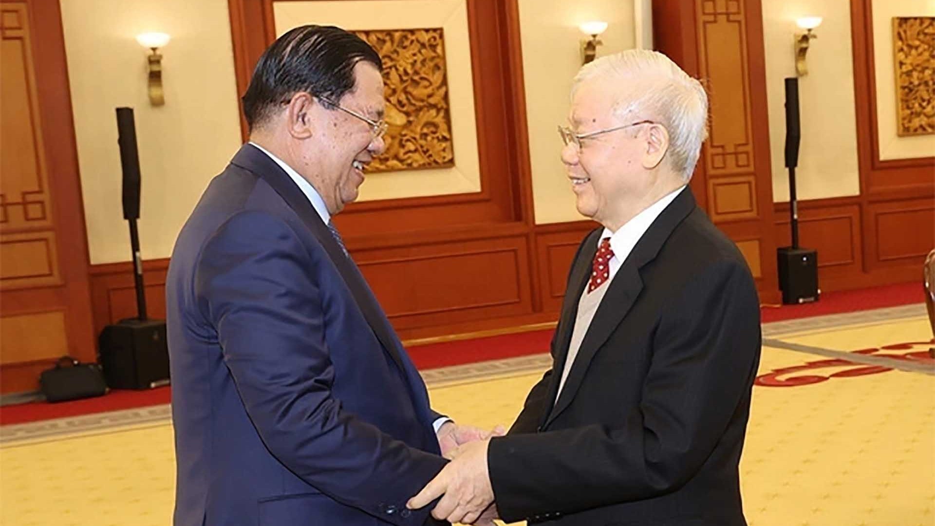 Tổng Bí thư Nguyễn Phú Trọng gửi thư chúc mừng Chủ tịch Đảng Nhân dân Campuchia Hun Sen