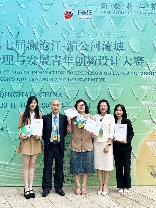 Sinh viên khoa Kinh tế Quốc tế, Học viện Ngoại giao tỏa sáng tại cuộc thi YICMG 2023