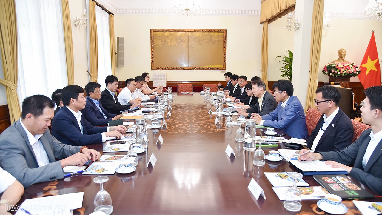 Thúc đẩy hợp tác giữa các địa phương với tỉnh Wakayama, Nhật Bản