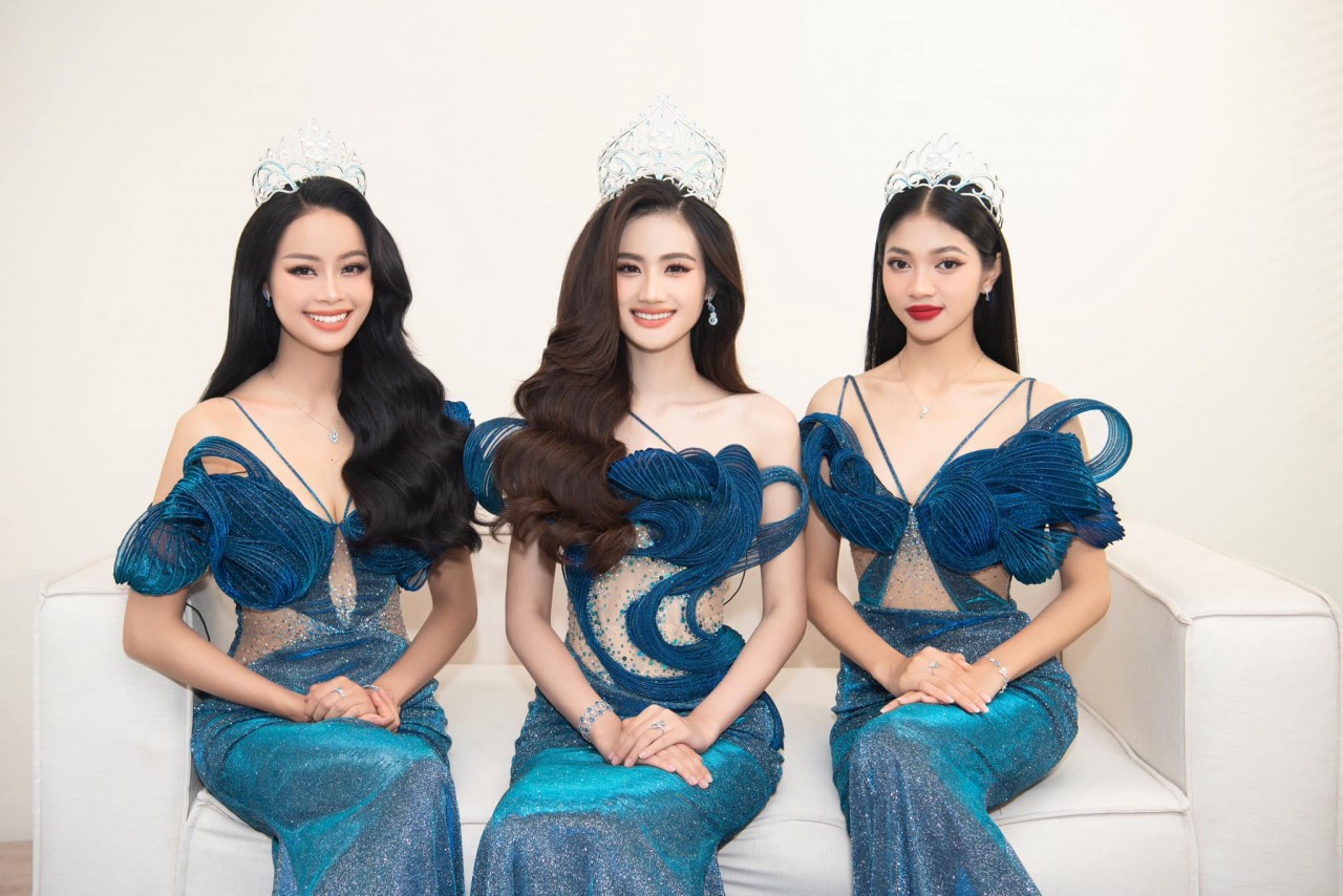 Top 3 Miss World Vietnam 2023 đọ sắc Top 3 Miss World Vietnam 2023 đọ sắc