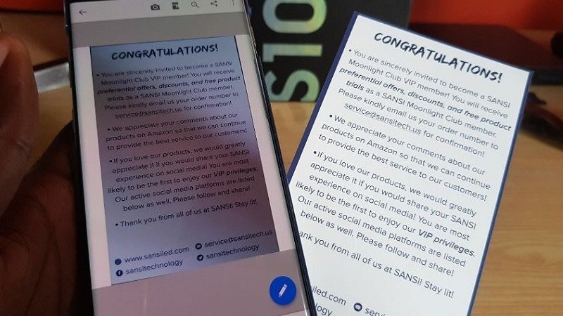 Cách scan tài liệu bằng điện thoại Samsung không thể dễ hơn