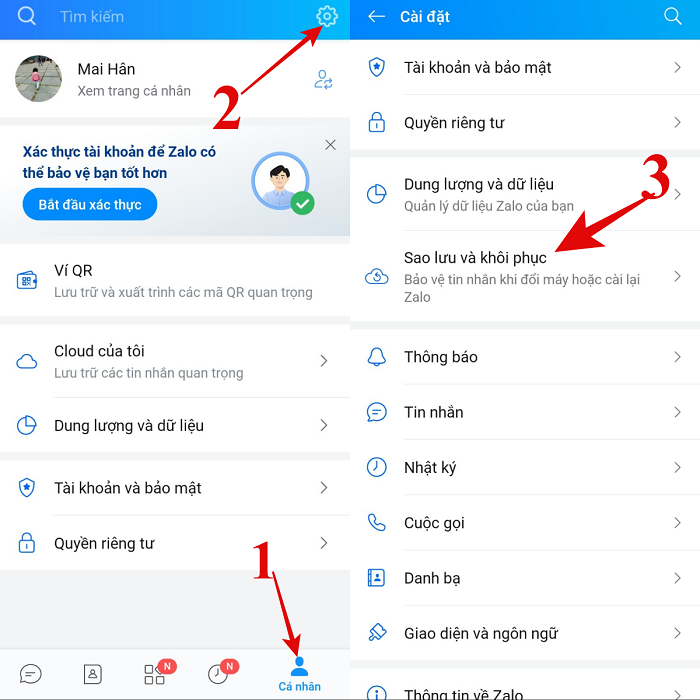 Cách khôi phục tin nhắn Zalo cực đơn giản bạn nên biết Cách khôi phục tin nhắn Zalo cực đơn giản bạn nên biết
