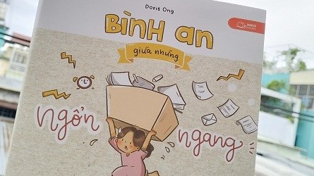 Sách mới: Tìm bình an trong nét chữ và nét vẽ