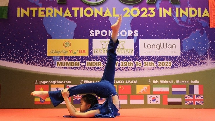Giải vô địch Đấu trường Yoga Quốc tế 2023 : Sân chơi mới dành cho những người yêu Yoga