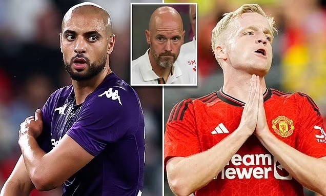 Chuyển nhượng cầu thủ MU ngày 2/8: HLV Erik ten Hag cần mua thêm, chờ hai hợp đồng mới; đẩy nhanh thanh lý Van de Beek, Fred