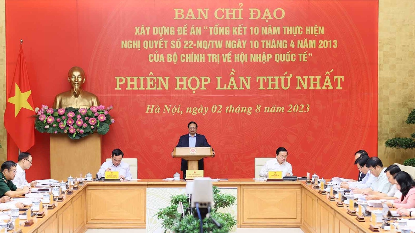 Kế hoạch hoạt động của Ban Chỉ đạo xây dựng Đề án ‘Tổng kết 10 năm thực hiện Nghị quyết 22 của Bộ Chính trị về hội nhập quốc tế’