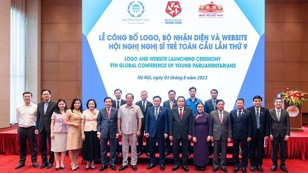 Công bố logo, bộ nhận diện và website Hội nghị nghị sĩ trẻ toàn cầu lần thứ 9 - sự kiện ngoại giao đa phương quan trọng năm 2023
