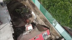 Mexico: 'Hố tử thần' làm sụt lún hoàn toàn nhà thi đấu boxing