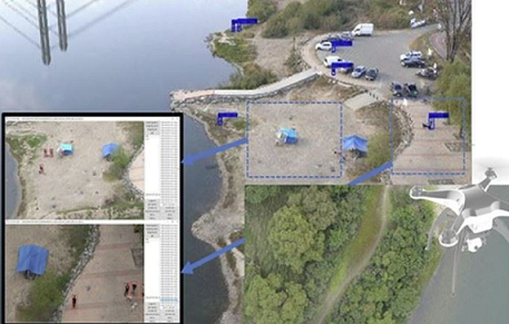 Hàn Quốc dùng máy bay không người lái theo dõi tác động của mưa lớn Hàn Quốc dùng máy bay không người lái theo dõi tác động của mưa lớn