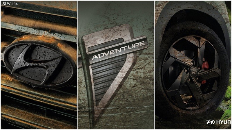 Hình ảnh hé lộ về chiếc Hyundai Creta Adventure.