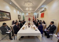 Đại sứ quán Việt Nam tại Saudi Arabia tổ chức Lễ thượng cờ ASEAN