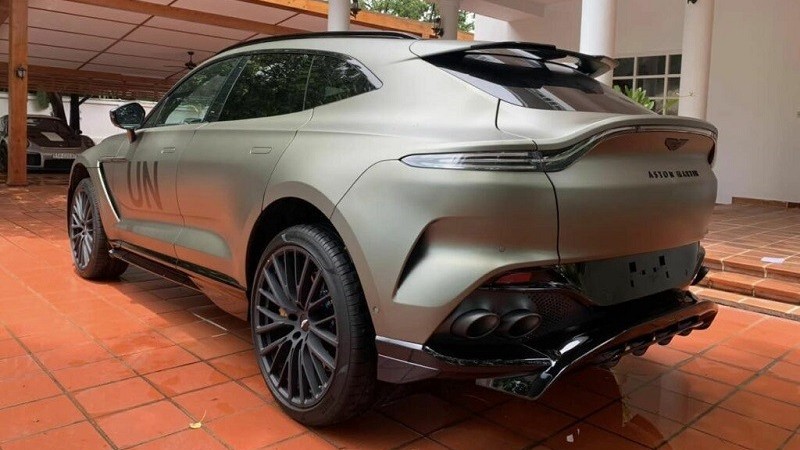 Cận cảnh siêu SUV Aston Martin DBX 707 của ông Đặng Lê Nguyên Vũ, giá gần 22 tỷ đồng