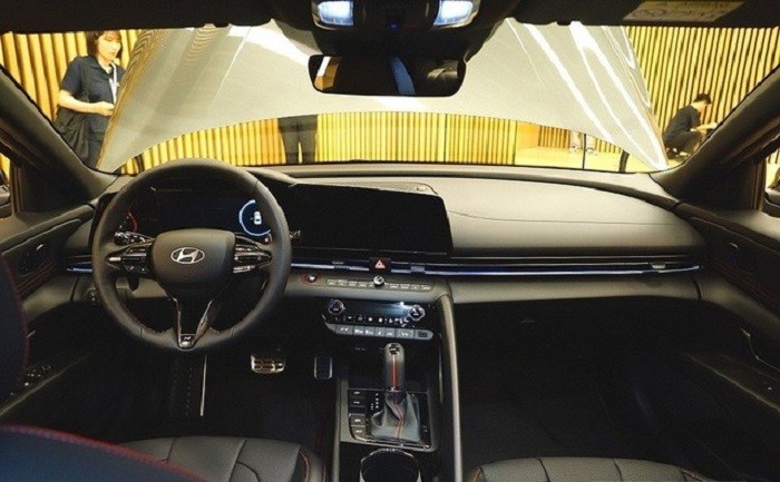 Nội thất Hyundai Elantra N Line 2024. Nội thất Hyundai Elantra N Line 2024.