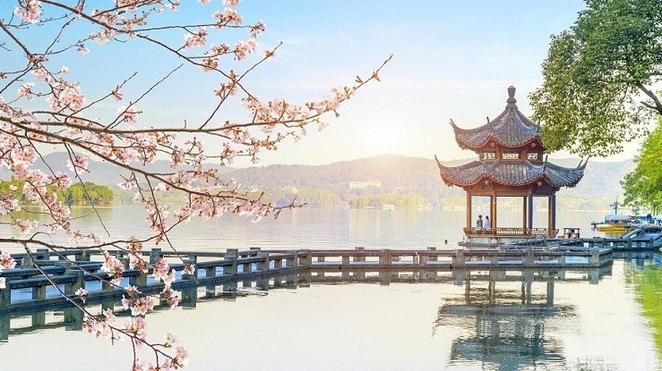 Du ngoạn phong cảnh Chiết Giang, thưởng thức thơ và tranh