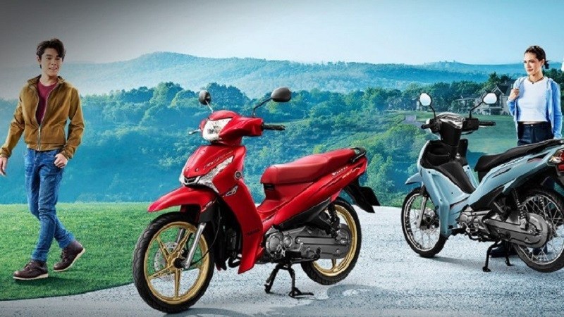 Cận cảnh Yamaha Finn 2023 ra mắt tại Thái Lan, giá từ 27,9 triệu đồng