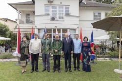 Kỷ niệm 56 năm ngày thành lập ASEAN tại Budapest