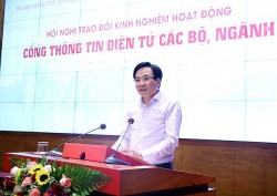 Trao đổi kinh nghiệm hoạt động cổng thông tin điện tử các bộ, ngành năm 2023.