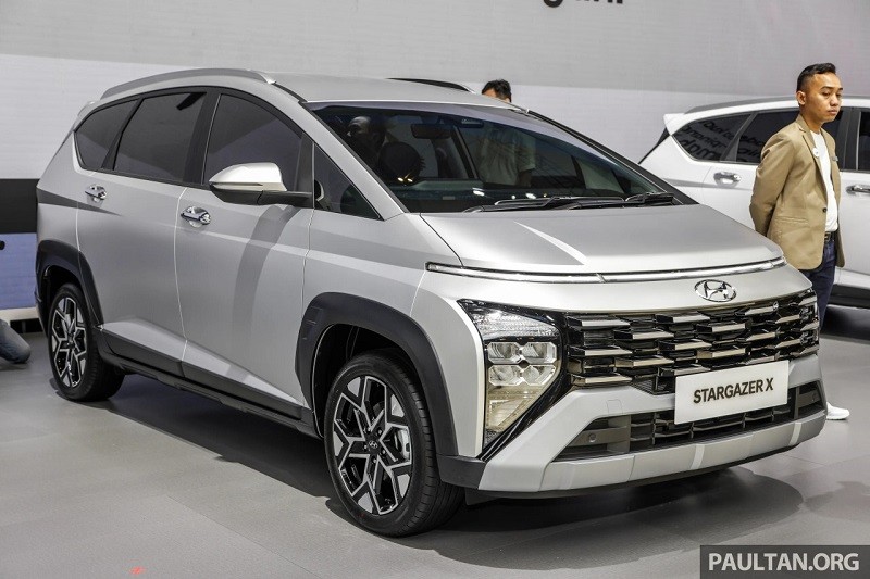 Hyundai Stargazer X 2024 trình làng tại triển lãm Ô tô Quốc tế Gaikindo Indonesia (GIIAS) 2023.
