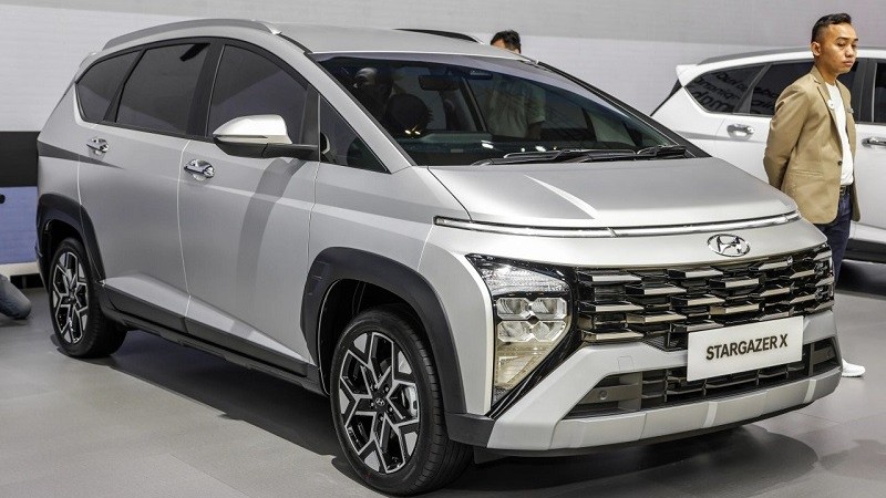 Cận cảnh Hyundai Stargazer X 2024 ra mắt tại Indonesia, giá từ 514 triệu đồng