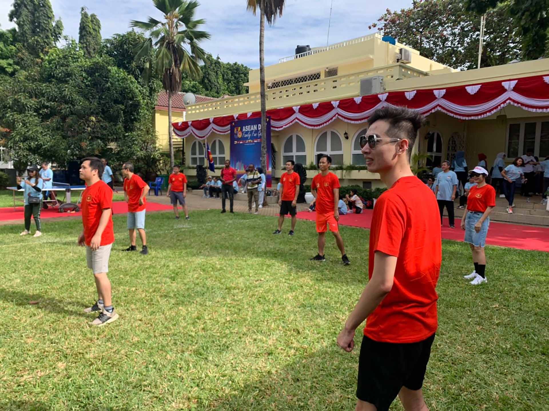 Giao lưu văn hóa-thể thao nhân kỷ niệm 56 năm ngày thành lập ASEAN tại Tanzania