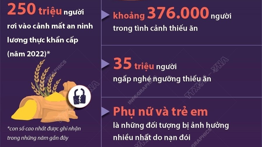 Liên hợp quốc kêu gọi hành động khẩn cấp để giải quyết nạn đói