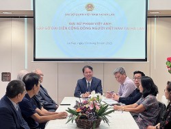 Đại sứ Việt Nam tại Hà Lan gặp mặt cộng đồng, tổng kết công tác