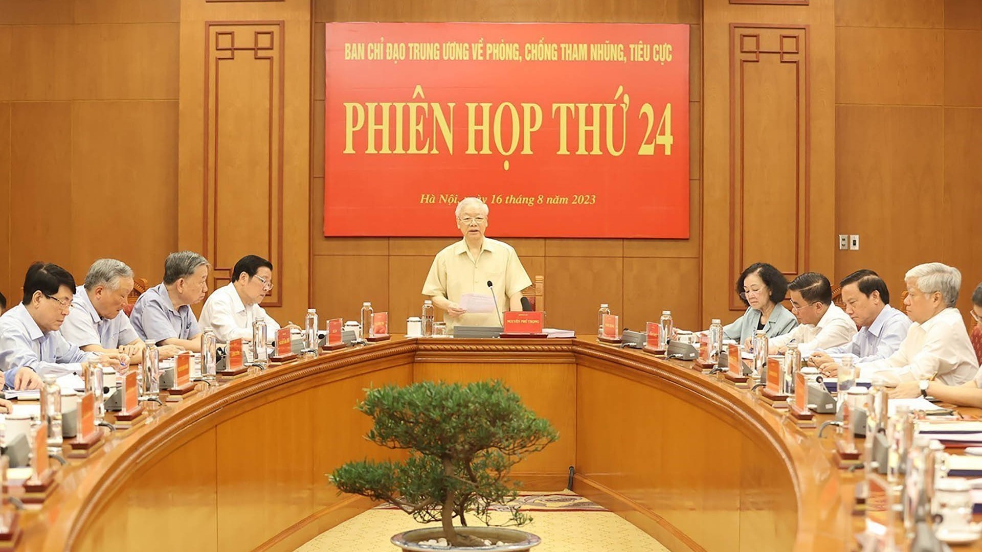 Tổng Bí thư Nguyễn Phú Trọng: Công tác phòng, chống tham nhũng, tiêu cực không chịu bất cứ sức ép nào