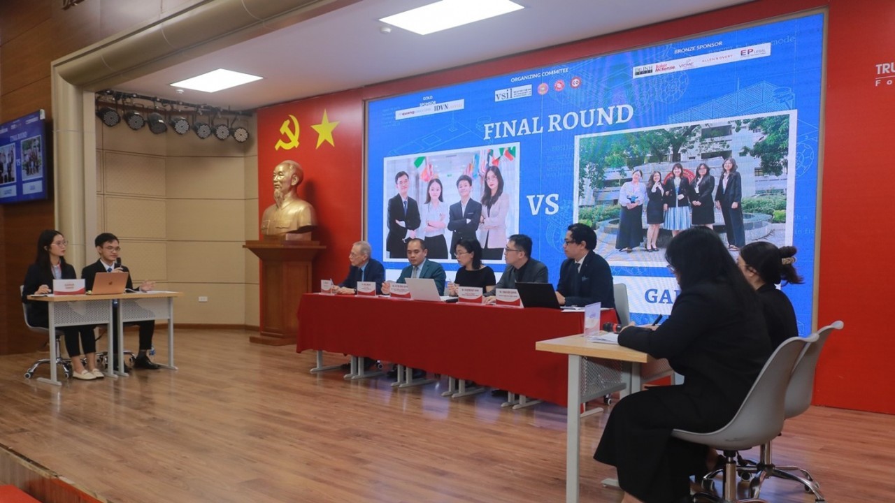 Sinh viên Học viện Ngoại giao giành giải Nhất tại vòng thi quốc gia FDI Moot 2023