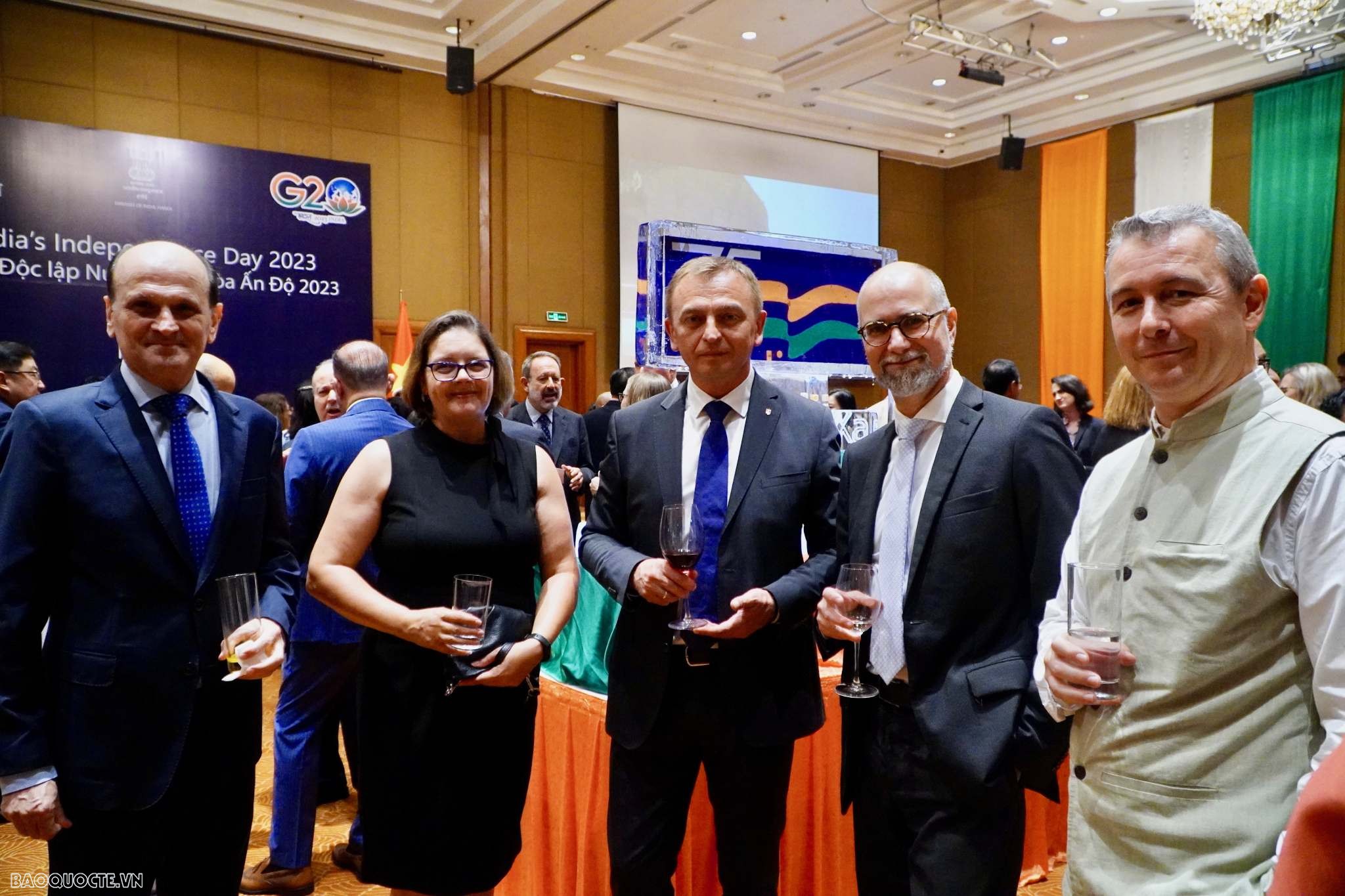 Lễ kỷ niệm Quốc khánh lần thứ 77 của Ấn Độ tại Hà Nội