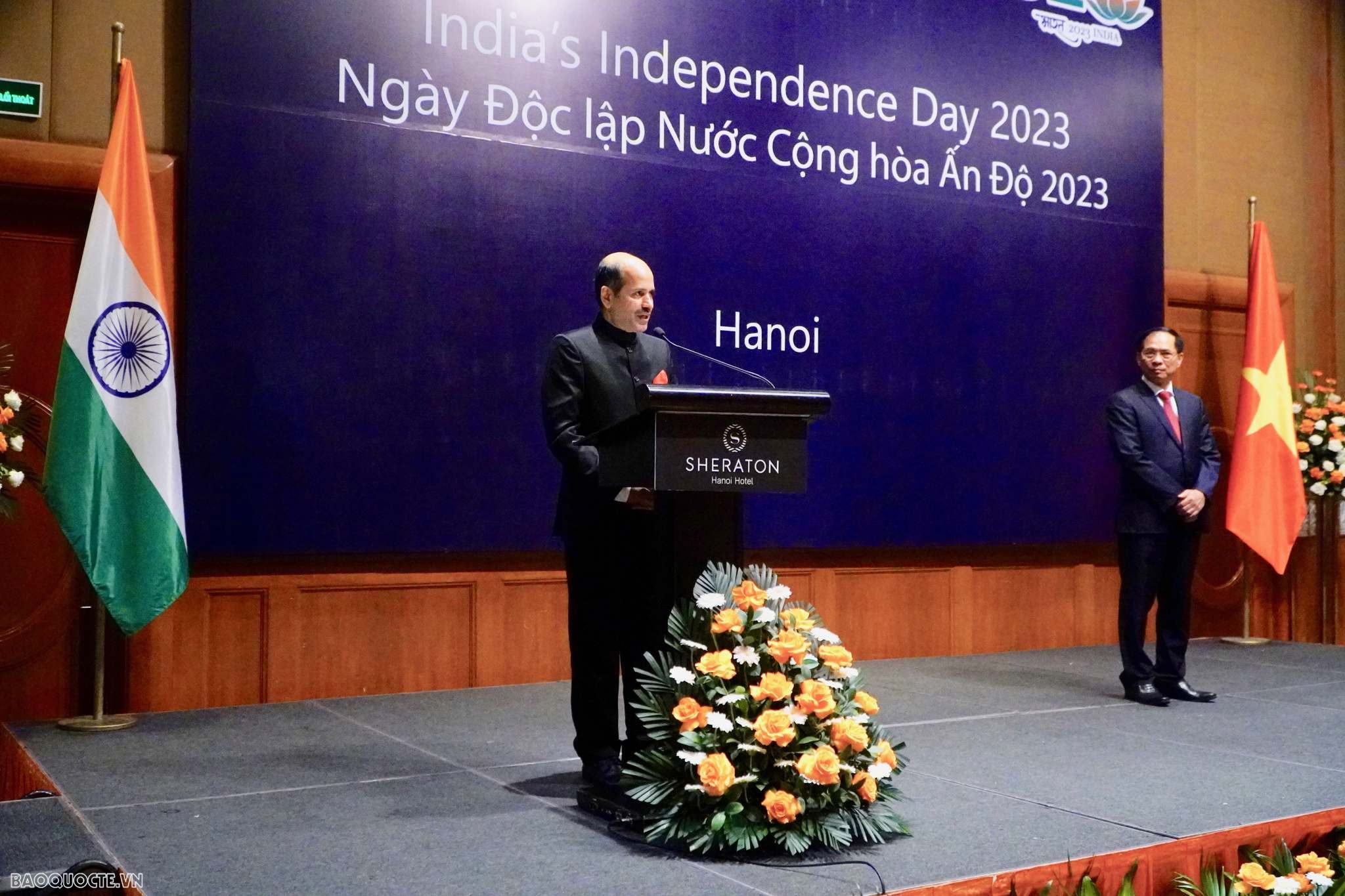 Lễ kỷ niệm Quốc khánh lần thứ 77 của Ấn Độ tại Hà Nội