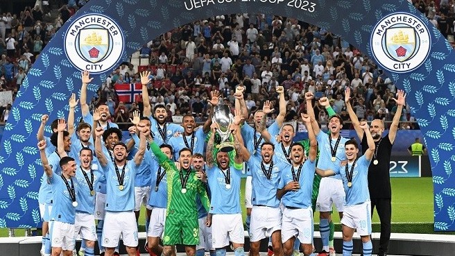 Vượt qua Sevilla sau loạt đá luân lưu, Man City giành Siêu cúp châu Âu
