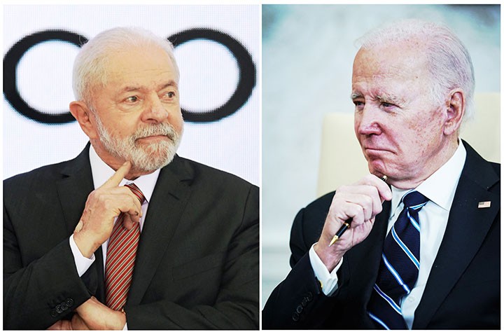 Tổng thống Brazil Luiz Inácio Lula da Silva ngày 16/8 đã điện đàm với người đồng cấp Mỹ Joe Biden. (Nguồn: Getty) Tổng thống Brazil Luiz Inácio Lula da Silva ngày 16/8 đã điện đàm với người đồng cấp Mỹ Joe Biden. (Nguồn: Getty)