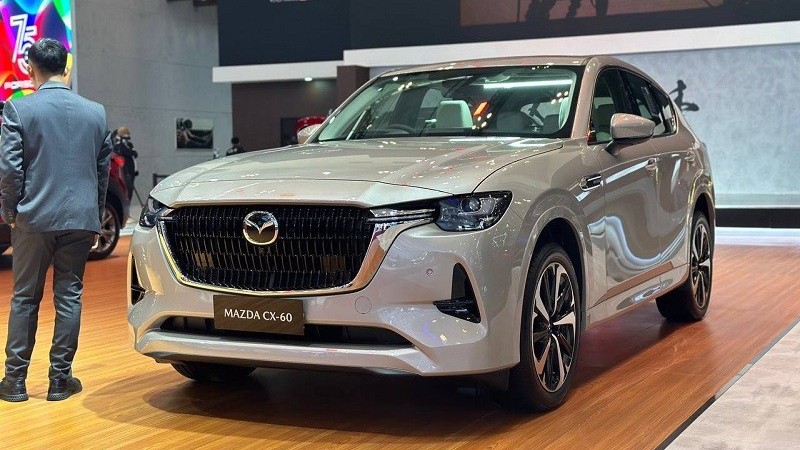 Cận cảnh Mazda CX-60 vừa ra mắt tại Indonesia, giá gần 1,9 tỷ đồng