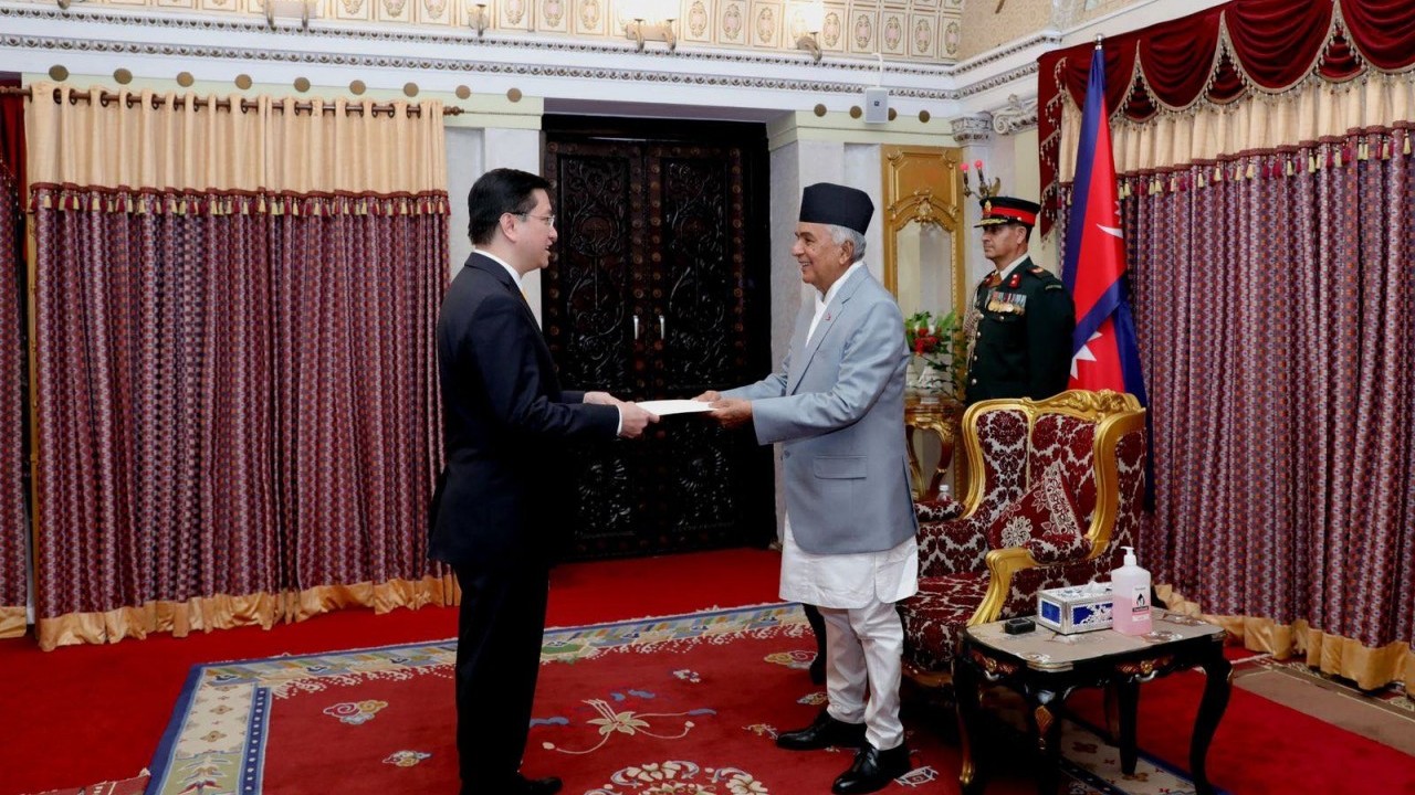 Đại sứ Nguyễn Thanh Hải trình quốc thư tại Nepal