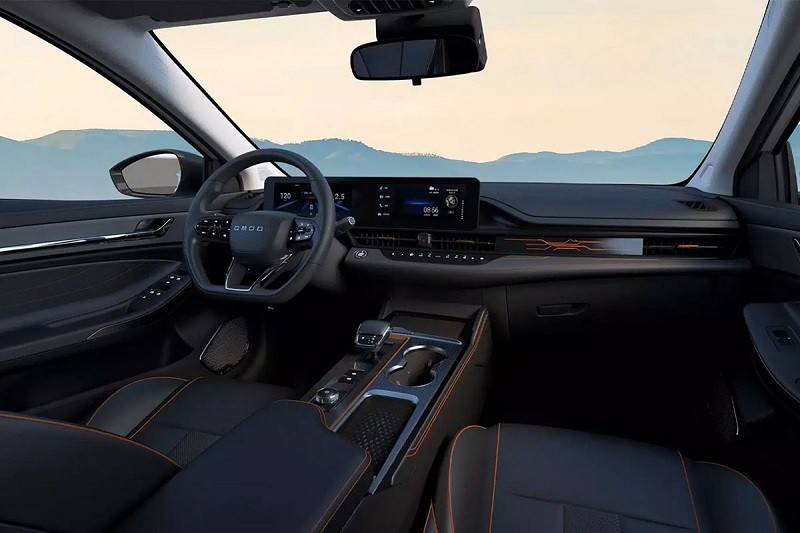 Cận cảnh xe sedan thể thao Omoda O5 GT ra mắt tại Trung Quốc