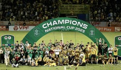 CLB Thanh Hóa giành Cúp quốc gia 2023, HLV Velizar Popov nói lời cảm ơn