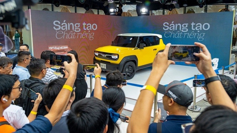 VinFast VF3 tiếp tục gây ấn tượng tại TP Hồ Chí Minh