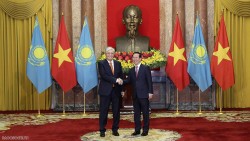 Thông cáo báo chí chung về kết quả chuyến thăm chính thức Việt Nam của Tổng thống Cộng hòa Kazakhstan