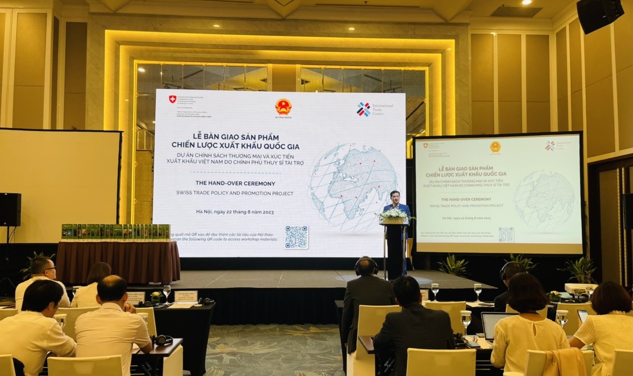 Thụy Sỹ hỗ trợ Việt Nam triển khai chiến lược xuất nhập khẩu hàng hoá đi sâu vào các ngành, lĩnh vực ưu tiên Thụy Sỹ hỗ trợ Việt Nam triển khai chiến lược xuất nhập khẩu hàng hoá đi sâu vào các ngành, lĩnh vực ưu tiên