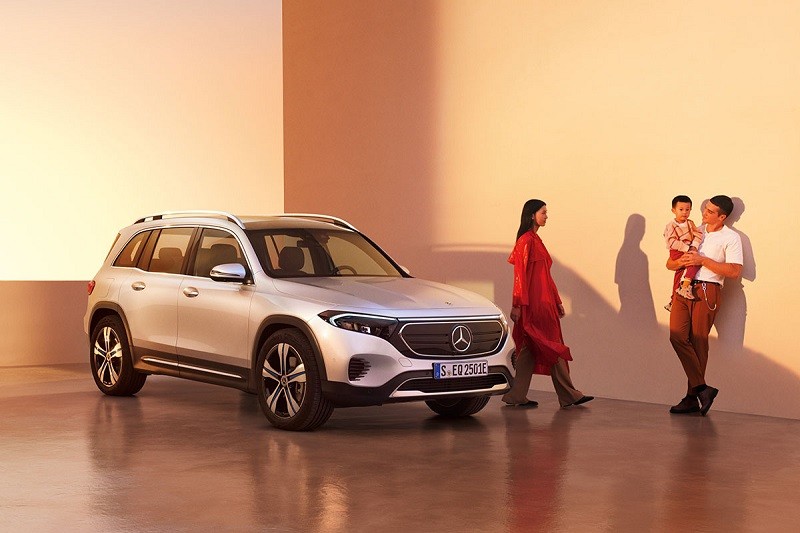 Xe điện Mercedes-Benz EQB.