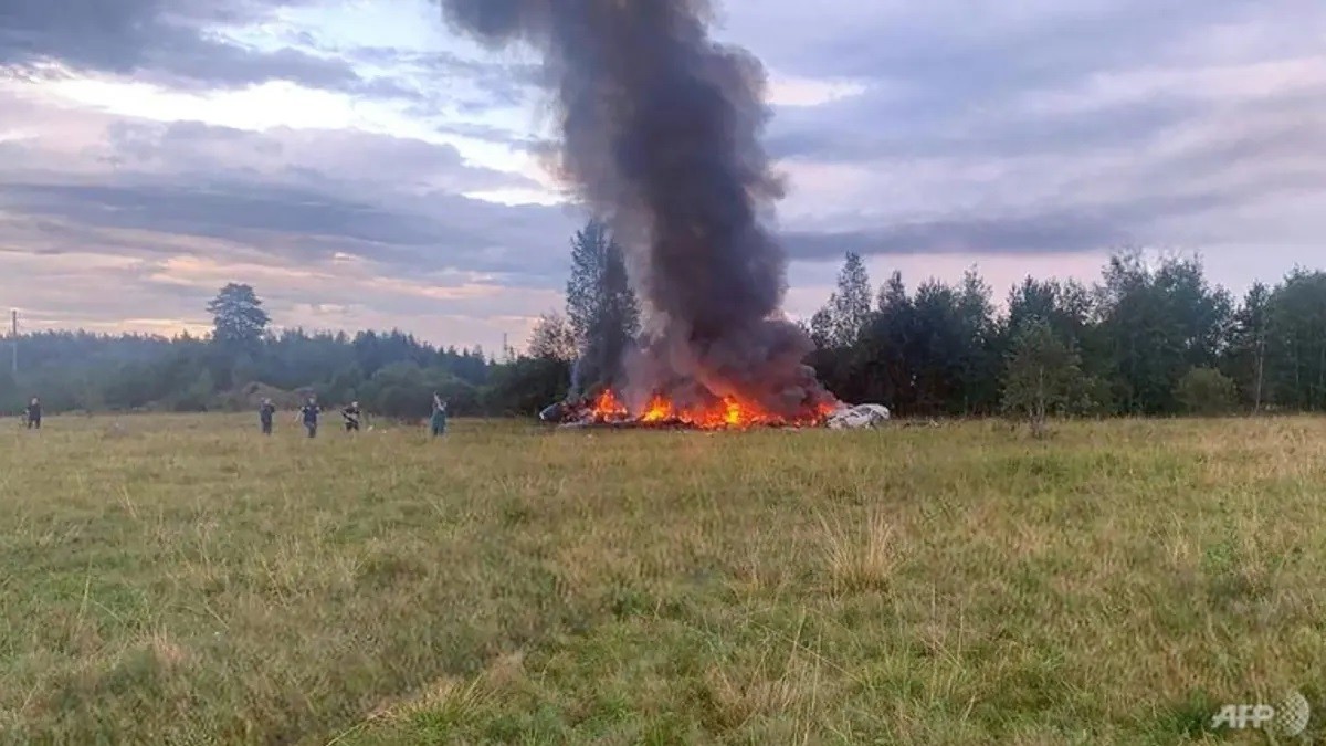 Có gì sau vụ rơi máy bay liên quan ông trùm Wagner?