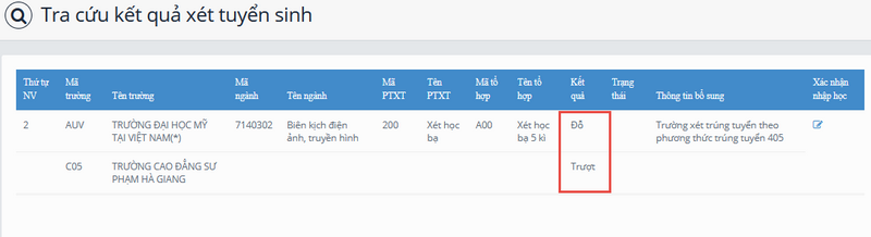 Cách xác nhận nhập học trực tuyến năm 2023